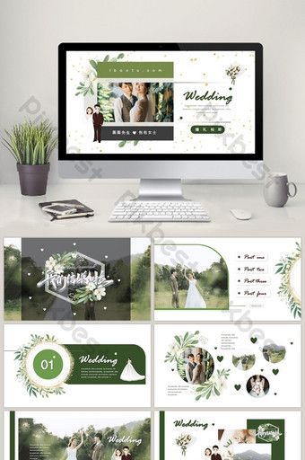 green gilt small fresh wedding ppt template#pikbest#powerpoint Professional Ppt Templates, Wedding Powerpoint, Ppt Ideas, Wedding Brochure, Project Presentation, Powerpoint Design Templates, Powerpoint Presentation Design, Word Templates, Powerpoint Template Free