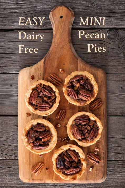 Nut Cups Recipe, Dairy Free Pecan Pie, Mini Pecan Tarts, Vegan Cheesecake Easy, Pecan Tarts Mini, Pecan Tarts Recipe, Pecan Pie Tarts, Dairy Free Pies, Nut Cups