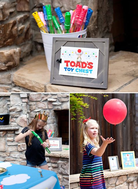 Super Mario Party Fun! 12 Creative Ideas (Part 2) // Hostess with the Mostess® Super Mario Brothers Birthday Party, Mario Party Games, Pizza Station, Super Mario Brothers Birthday, Mario Brothers Birthday Party, Mario Kart Party, Mario Bros Birthday Party Ideas, Mario Crafts, Nintendo Party