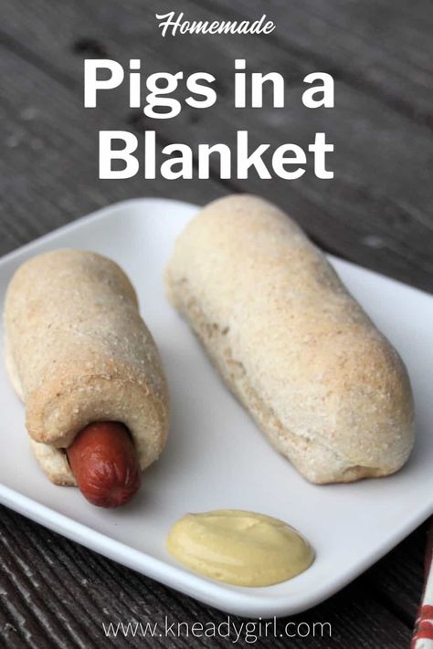 Make your own pigs in a blanket with a homemade dough recipe you can feel good about serving. Get the entire recipe and tutorial on my blog. Pig In The Blanket Recipe, Homemade Pigs In A Blanket Dough, Homemade Pigs In A Blanket, Pigs In A Blanket Recipe, Homemade Dough Recipe, Savory Bread Recipe, Homemade Baked Bread, Sugar Bread, Yeast Bread Recipes