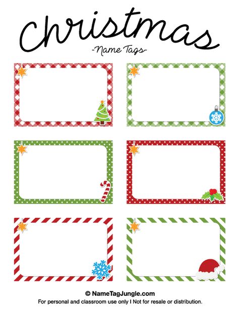 17 Free Printable Christmas Tags You Can Print At Home Christmas Labels Template, Christmas Tag Templates, Xmas Labels, Tag Template Free, Free Christmas Tags, Christmas Printable Labels, Christmas Gift Tags Template, Printable Tags Template, Name Tag Templates