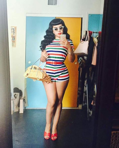 Modern Pin Up, Butter Pecan, Psychobilly, Puerto Rican, Pin Up Style, Image Collection, Insta Fashion, Retro Fashion, Pin Up