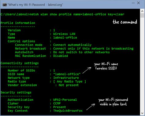 Technology for everyone : Forgot your Wi-fi password? you are just a command... Wifi Hack, Wifi Password, Windows Computer, Network Security, Graphic Design Lessons, Electronic Media, Hacking Computer, Wifi Network, Computer Software