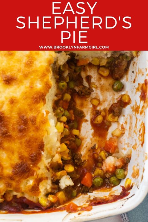 Sheppards Pie Recipe, Mashed Potatoes From Scratch, Recipe Using Tomatoes, Shepards Pie Recipe, Easy Shepherds Pie, Hamburger Dishes, Shepherd's Pie Recipe, Shepards Pie, Instant Potatoes