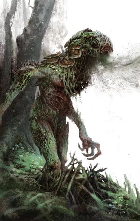 Forest / Plant Creatures - Imgur Guiseppe Arcimboldo, D D Monsters, Horror Monsters, Cosmic Horror, 다크 판타지, Fantasy Monster, Creature Concept Art, Monster Design, Creature Concept