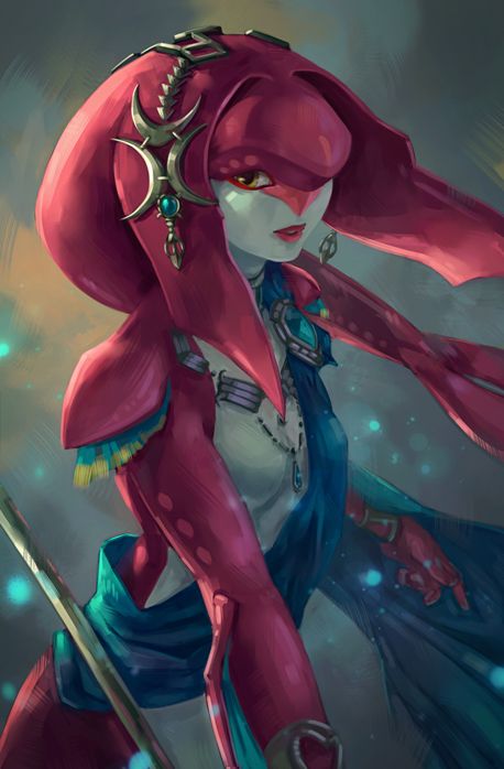 Zelda BotW - Mipha by 8akina Zelda Dnd, Princess Mipha, Nintendo Wallpaper, Zelda Fanart, Hyrule Castle, Bd Art, Evil Demons, Hyrule Warriors, Zelda Breath Of The Wild