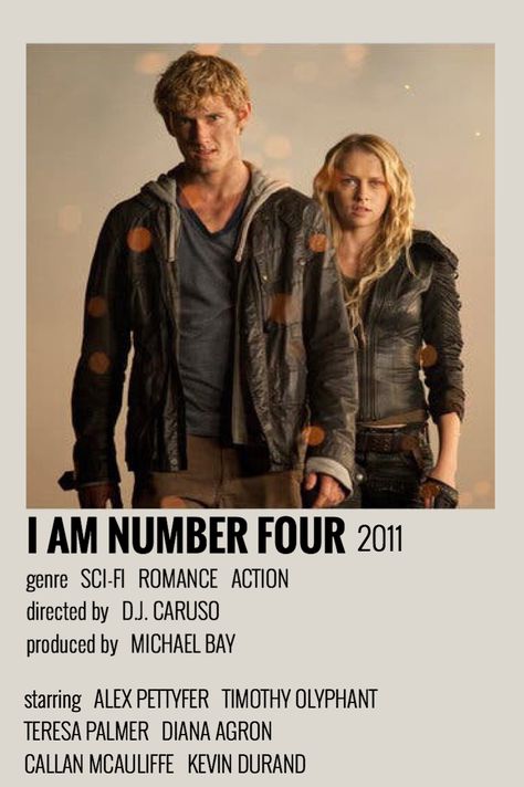 I Am Number Four Movie, Black Love Movies, Romcom Movies, I Am Number Four, Film Polaroid, Four Movie, Movies To Watch Teenagers, Night Film, August Alsina