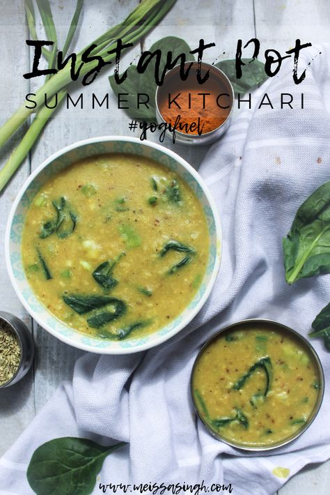 Kitchari Recipe, Best Indian Recipes, Ayurveda Recipes, Diy Baby Food, Vegetable Seasoning, Easy Weeknight Meals, Pressure Cooking, Dinner Tonight, Instant Pot Recipes