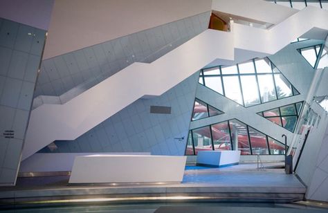 10 examples of Deconstructivism in Interior Design Deconstructivism Interior Design, Deconstructivism Interior, Seattle Central Library, Beijing National Stadium, Side Walkway, Cinema Center, Deconstructivism, Walt Disney Concert Hall, Inner Sanctum