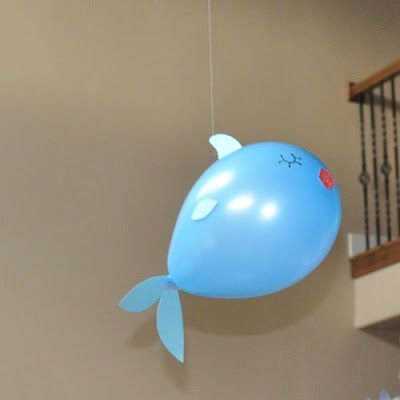 My daughter wanted a “Fish” themed birthday party this year. We made fish balloons for the decor. It was very easy to cut the fins & lips ... Fish Balloons, Balloon Fish, Fishing Theme Party, Fishing Themed Birthday Party, Sea Party Ideas, Fishing Birthday Party, Ballon Party, One Fish Two Fish, Fish Crafts