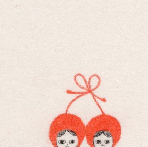 Sara Hagale on Instagram: "Twins" Sara Hagale Art, Twin Illustration, Sarah Hagale, Sister Tattoos, Pretty Wallpaper Iphone, Pretty Wallpapers, Summer Wedding, Cute Pictures, Art Inspo