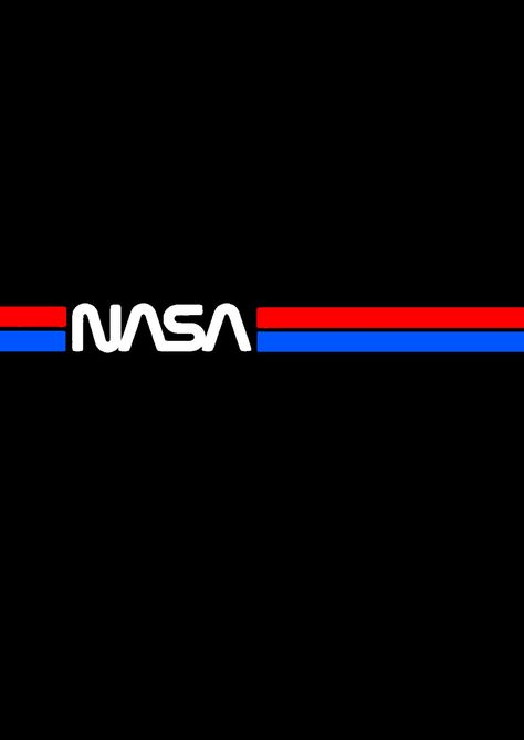 Logo da Nasa Nasa Logo Art, Nasa Logo Aesthetic, Nasa Wallpaper Aesthetic, Nasa Logo Wallpaper, Nasa Graphic Design, Nasa Aesthetic, Nasa Design, Nasa Art, Sci Fi Aesthetic