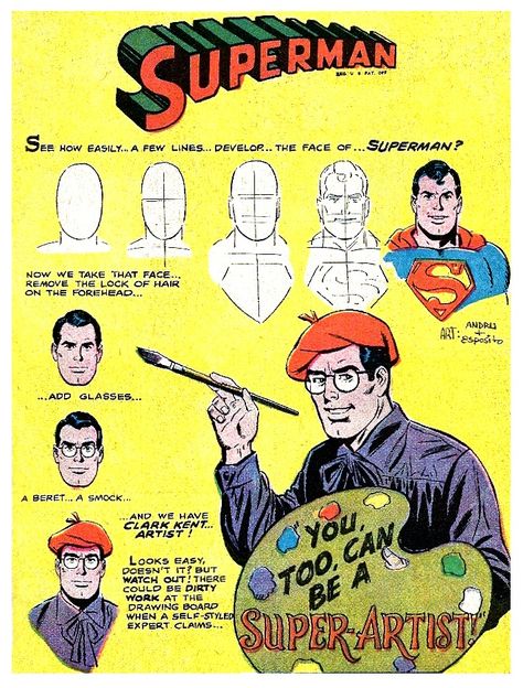 Darrell Epp on X Comic Book Room, Superman Gifts, Alex Toth, Super Man, Drawing Exercises, Batman Superman, Old Comics, Cartoon Sketches, Illustrator Artist