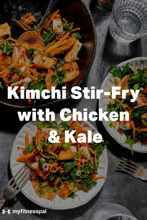 Keto Recipes Using Kimchi, High Protein Gut Friendly, Gut Protocol Dinner Recipes, Kimchi Meals Healthy, Healthy Kimchi Recipe, Gut Healing Asian Recipes, Chicken And Kimchi Recipes, Probiotic Dinner Recipes, Dinner For Gut Health