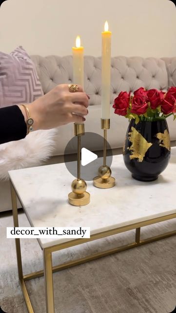 Sandy on Instagram: "candle holders diy  the white mixture is white cement and water   #candleholder #candleholderdesign #diyhomedecor #diy #diydecor #diyprojects #homeaccessories #homeaccents #diyideas #diyinspiration #homeinspiration #homedecor #livingroom #livingroomdecor #homeinterior #homeimprovement #homedecoration" Diy Gold Candle Holders, Candle Holders Diy, Gold Candle Holders, White Cement, Diy Candle Holders, Gold Diy, Diy Holder, Diy Inspiration, Cement