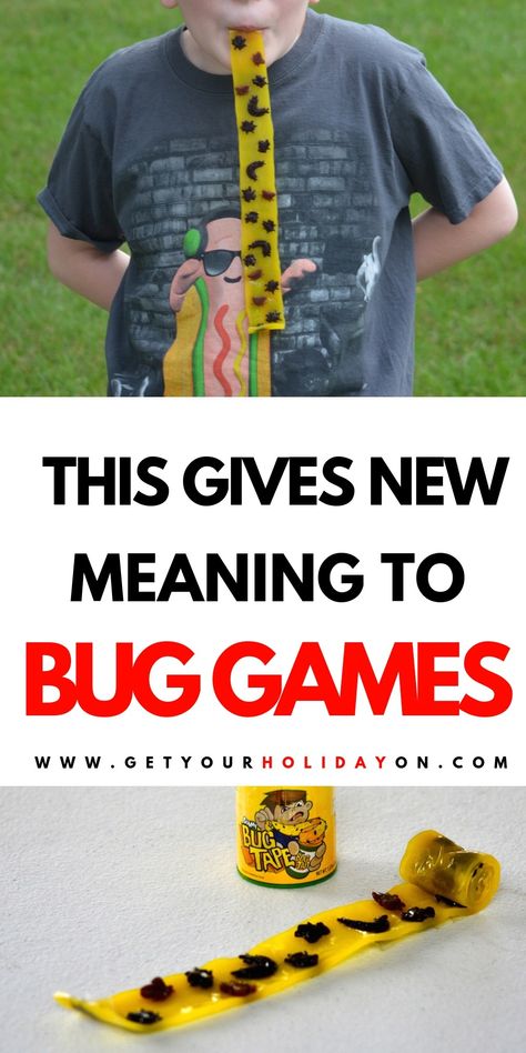 Creepy Crawlers Bug Game! This gives new meaning to GROSS fun! #momlife #minutetowinit #play #party Bug Birthday Games, Bug Party Games, Insect Party Ideas, Insect Party, Bug Birthday Party, Bug Games, Creepy Crawlers, Kid Snacks, Minute To Win It Games