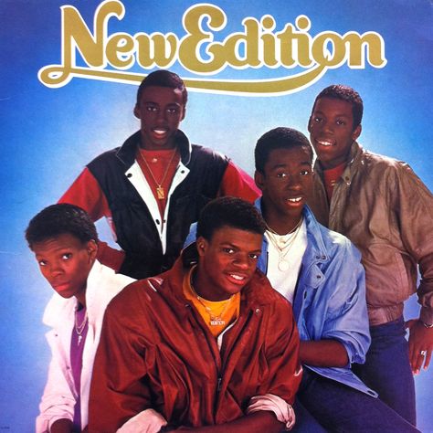 New Edition Album Cover | New Edition | Music fanart | fanart.tv Ghost Singer, Michael Bivins, Ralph Tresvant, North Hollywood, Bossa Nova, Vintage Vinyl Records, Music Covers, New Edition, All Music