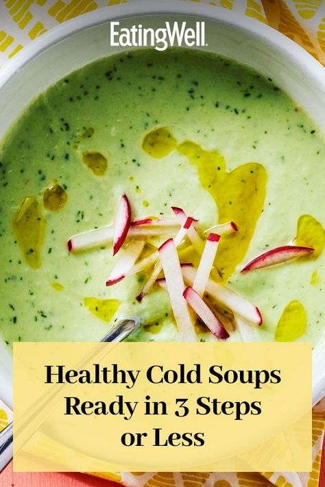 Cucumber Soup Cold, White Gazpacho Recipe, How To Cook Radishes, Cold Soup Recipes, Summer Detox, Cold Soups, Gazpacho Recipe, Chilled Soup, White Soup