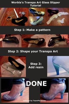 Costume Disney, Glass Shoes, Cinderella Costume, Diy Kostüm, Costume Tutorial, Glass Slippers, Idee Cosplay, Cosplay Tutorial, Cosplay Diy