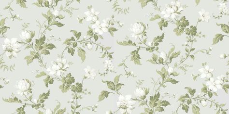 Vintage Floral Pattern Wallpaper, Wallpaper Laundry Room, Wallpaper Laundry, Hall Wallpaper, Antique Wallpaper, Vintage Floral Pattern, Kitchen Wallpaper, Digital Print Fabric, Wallpaper Living Room