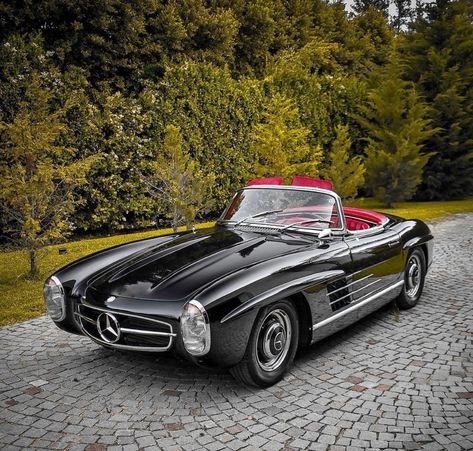 300sl Roadster, Mercedes Classic, Benz 300sl, Mercedes Benz 300sl, Old Mercedes, Mercedes 300, Benz Cars, Old Vintage Cars, Mercedes Sl