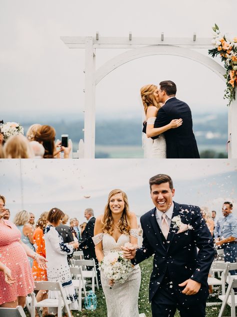 Beautiful summer wedding near York and Lancaster, Pennsylvania  Rotunda Wedding Venue at Lauxmont Farms  Photography by Philter Photo  Peach/Cream/Teal Color Scheme, Travel Theme  Blog Post Lauxmont Farms Wedding, Teal Color Scheme, Lancaster Pennsylvania, Peach Cream, After College, Travel Theme, Teal Color, Full Circle, Beautiful Summer