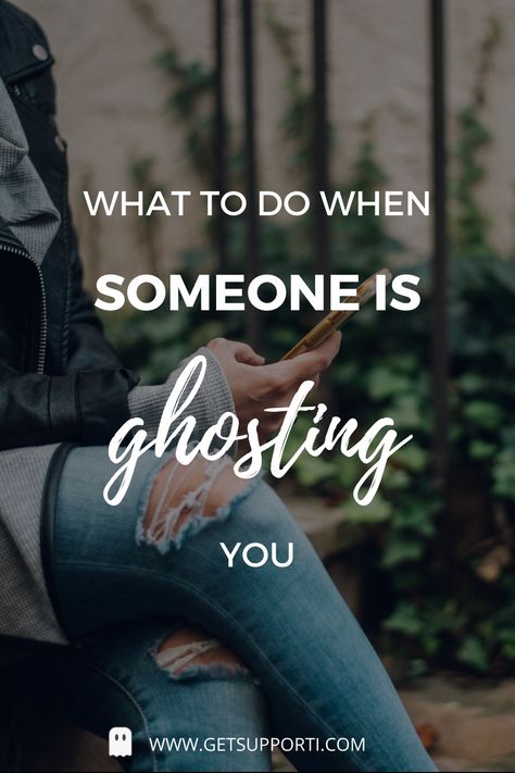 Getting ghosted is the worst. You send someone a message through text or email and then you don't hear back for a day or multiple days. Should you keep messaging them to remind them? Or should you just wait it out and eventually accept that they lost interest and won't ever reply? Learn all about why people ghost in the first place, and what you should do if you think you've been ghosted. Someone Ghosting You Quotes, When A Friend Ghosts You, What To Do When You Get Ghosted, What To Say To Someone Who Ghosted You, Quotes About Ghosting Someone, People Who Ghost You, When Friends Ghost You, When You Get Ghosted Quotes, People Who Ghost You Quotes