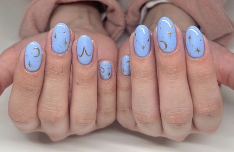 Zodiac Nails Aries Nail Ideas, Aires Nail Designs, Aries Zodiac Nails, Aries Nails Zodiac Signs, Aires Nails, Aries Nail Art, Gemini Inspired Nails, Aries Inspired Nails, Aries Nails Acrylic