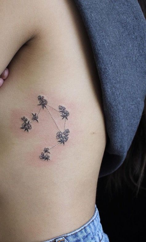 Libra Tattoo Ideas For Women, Libra Tattoo Ideas, Libra Flower, Shoulder Tattoos For Females, Rib Cage Tattoo, Cage Tattoo, Clavicle Tattoo, Book Tattoos, Bolt Tattoo