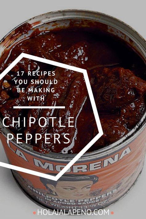 17 Chipotle pepper recipes that will help you finish off that can of chipotle peppers in adobo. Chipotle Pepper In Adobo Sauce Recipes, Chipotle Pepper Recipes, Healthy Latin Recipes, Chipotle Cheese, Roasted Cauliflower Tacos, Chipotle Peppers In Adobo Sauce, Adobe Sauce, Chipotle Recipes, Chipotle In Adobo Sauce