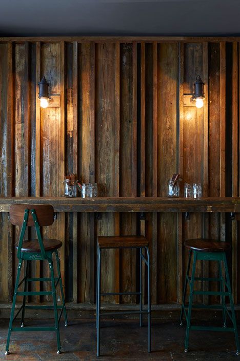 Barnyard Soho restaurant by Brinkworth Bar Deco, Pub Interior, Industrial Restaurant, Pub Design, Decoration Restaurant, Rustic Restaurant, Farm Buildings, Bar Interior, Bar Design Restaurant