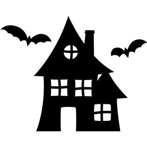 halloween haunted house Halloween Sensory, Cute Halloween Decorations, Halloween Stencils, Halloween Haunted House, Silhouette Online Store, Halloween Lanterns, Halloween Window, Halloween Porch Decorations, Halloween Silhouettes