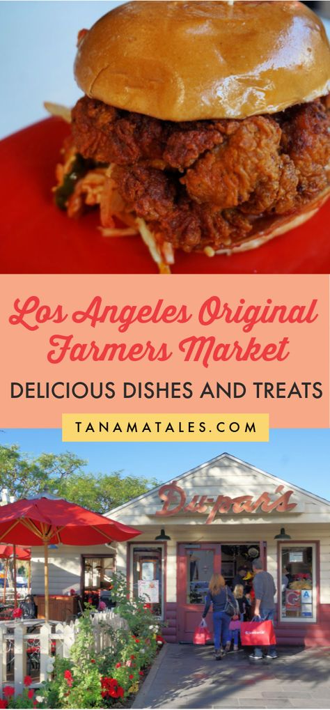 Things to do in Los Angeles, #California - Los Angeles Original Farmers Market is one of the top attractions in the city.  Find out where to get the best dishes and treats | Los Angeles Food | Los Angeles Restaurants | Miracle Mile | The Grove | Los Angeles Attractions | Fairfax | Los Angeles Food Bucket List | Los Angeles Food Spots | Los Angeles Foodies | Los Angeles Food Instagram | Los Angeles Deserts | Los Angeles Best Food | Los Angeles Vacation | Los Angeles Travel | Best of Los Angeles The Original Farmers Market Los Angeles, Los Angeles Food Bucket List, Original Farmers Market Los Angeles, Farmers Market Los Angeles, Los Angeles Sightseeing, Fairfax Los Angeles, The Grove Los Angeles, Food Los Angeles, La Farmers Market