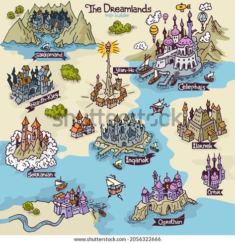 Map Sketch, Fantasy Map Making, Create Your Character, Dnd Stories, World Map Design, Fantasy World Map, Yearbook Themes, Map Icons, H P Lovecraft