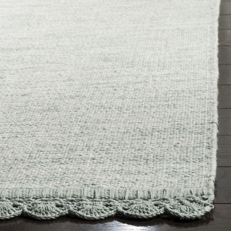 Rug MTK615L - Montauk Area Rugs by Safavieh Complimentary Color Scheme, India Rug, Safavieh Rug, Light Blue Rug, Light Blue Area Rug, Cotton Area Rug, Carpet Colors, Flat Weave Rug, Cotton Rug