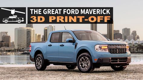 Ford Maverick Accessories, Proof Of Concept, Ford Maverick, Electric Power, Center Console, Fuel Economy, Rear Seat, 3d Print, 3d Printed