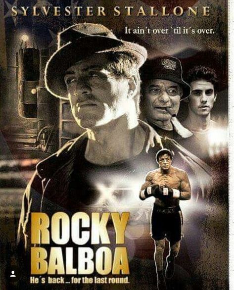 Rocky Balboa 2006, Rocky Stallone, Rocky Balboa Movie, Rocky Balboa Poster, Rocky Pictures, Stallone Movies, Sylvester Stallone Rambo, Rocky Series, Tomb Raider Movie