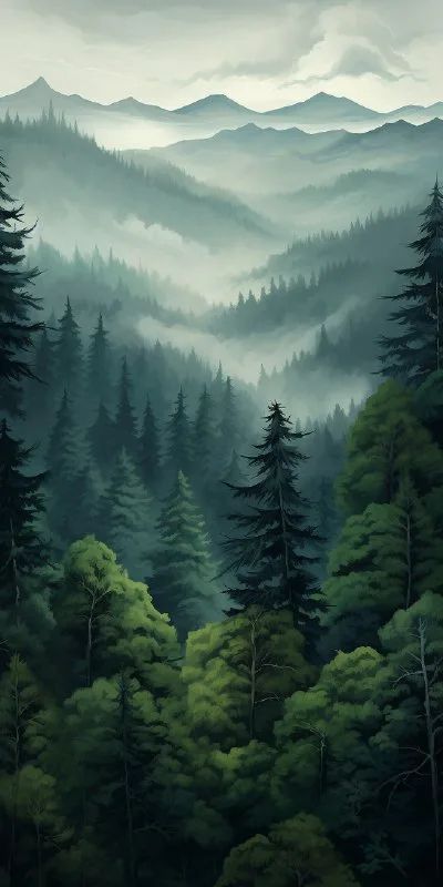 Scandinavian Forest, Majestic Tree, Tree Tattoos, Dark Forest Aesthetic, Landscape Painting Tutorial, Amoled Wallpapers, Iphone Wallpaper Landscape, Beautiful Butterflies Art, Wonders Of Nature