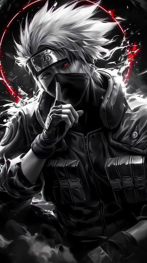 【KAKASHI】 ⁀➷ Wallpaper ✪ Naruto Artwork, Anime Picture Hd, Naruto Boys, Hatake Kakashi, Best Anime Drawings, How To Draw Anime Hair, Anime Body Drawing, Naruto Pictures, Anime Warrior