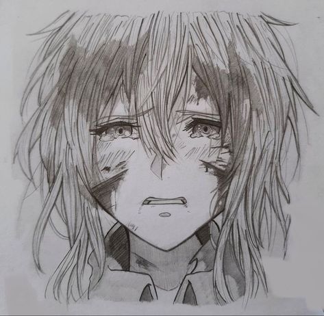 Violet Evergarden Sketch, Violet Evergarden Drawing, Gilbert Violet Evergarden, Anime Alphabet, Manga Pannel, Violet Evergreen, Violet Garden, Violet Evergarden Anime, Pencil Sketch Images