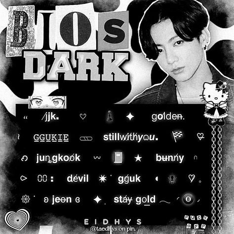 #jungkook #dark #bios #nicks #nickname | jungkook dark bios nicks ♡︎ Jungkook Nicknames, Jungkook Dark, Wii, Jeon Jungkook, Instagram Profile, Coding, On Instagram, Quick Saves, Instagram