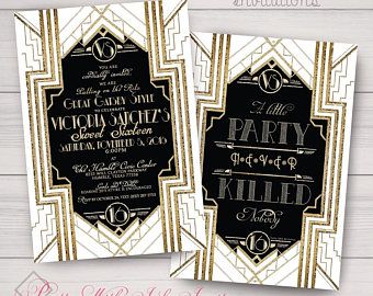 Roaring 20s Invitation, 20s Invitation, Art Deco Wedding Ideas, Company Holiday Cards, Gala Invitation, 1920s Wedding, Great Gatsby Party, Prom 2020, Facebook Banner