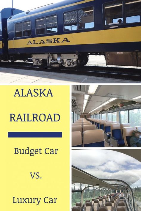 Cross Country Train Trip, Alaska Train, Train Travel Usa, Alaska Bucket List, Alaska Cruise Tips, Train Vacations, Alaska Railroad, Alaska Adventures, Adventure Car