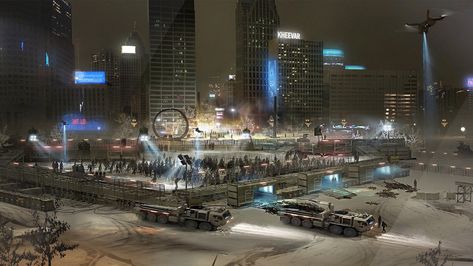 Dbh Background Pc, Detroit Become Human Landscape, Detroit Become Human Visuals, Dbh Scenery, Dbh Shifting, Detroit Become Human Game, Map Ideas, Sci Fi Architecture, Quantic Dream