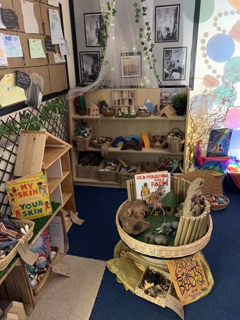 Send Provision, Eyfs Small World, Eyfs Provision, Curiosity Approach Eyfs, Walker Learning, Animals Africa, Reggio Emilia Classroom, Reception Classroom, Curiosity Approach