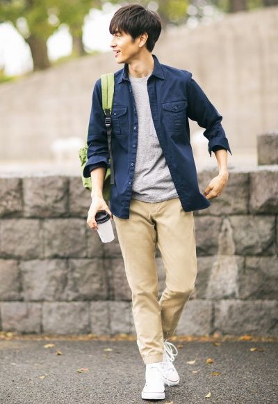 Uniqlo Men Outfit, Japan Summer Outfit, Japan Men Fashion, Uniqlo Lookbook, Uniqlo Outfit, Uniqlo Style, Asian Men Fashion, Japan Outfit, Mens Casual Outfits Summer