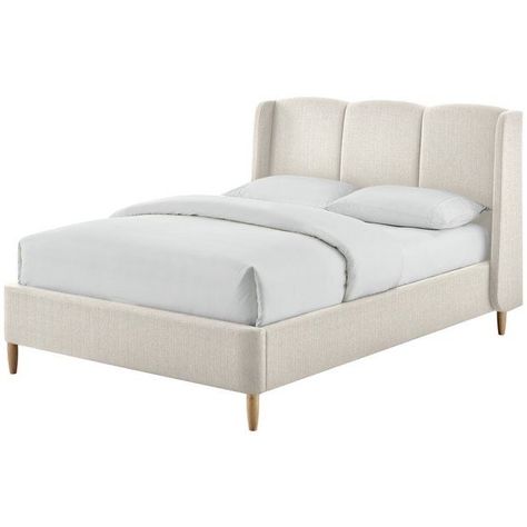 Single Double Bed, Double Bed Beige, Guest Bedroom Beds & Bed Frames, Single Bed Frame Ideas Small Bedrooms, Cream Single Bed, Bed Frame Uk, Cream Double Bed, Full Bed Frame With Headboard, Single Bed Frame Ideas