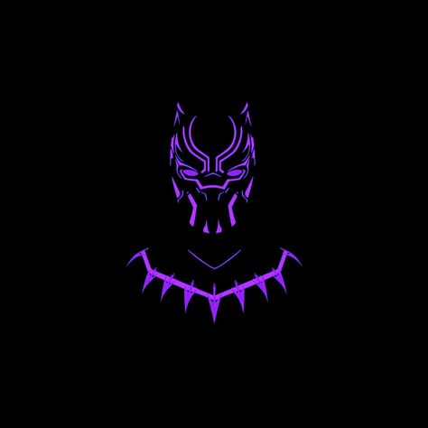 Panther Logo Design, Black Panther Purple, Purple Superhero, Black Panther Logo, Panther Wallpaper, Purple Ipad, Nike Logo Wallpapers, Marvel Wallpaper Hd, Comics Logo