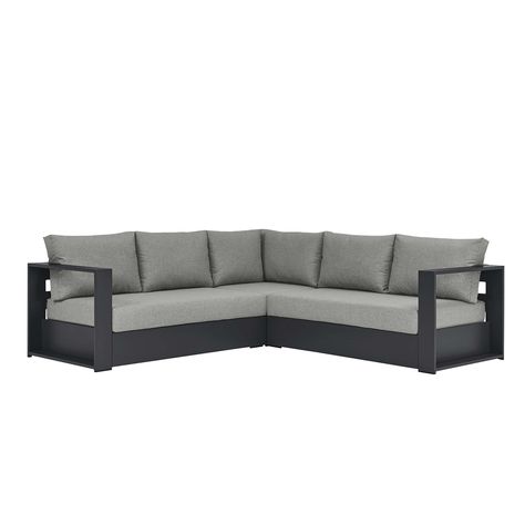 PRICES MAY VARY. Weimas Outdoor Patio Sectional Sofa Powder-Coated Aluminum Dense Foam Padding Weather-Resistant Fabric Covers Non-Marking Foot Glides 3 Piece Sectional Sofa, Modern Sectional Sofa, Aluminum Patio Furniture, Outdoor Deck Furniture, Outdoor Beds, Patio Flooring, Modern Sofa Sectional, 3 Piece Sectional, Outdoor Furniture Collections