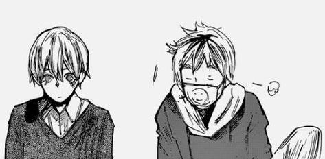 Kaneki And Hide, Hide And Kaneki, Ayato Kirishima, Tokyo Ghoul Manga, My Little Monster, Scary Mask, Tokyo Ghoul Kaneki, Kaneki Ken, Blue Exorcist